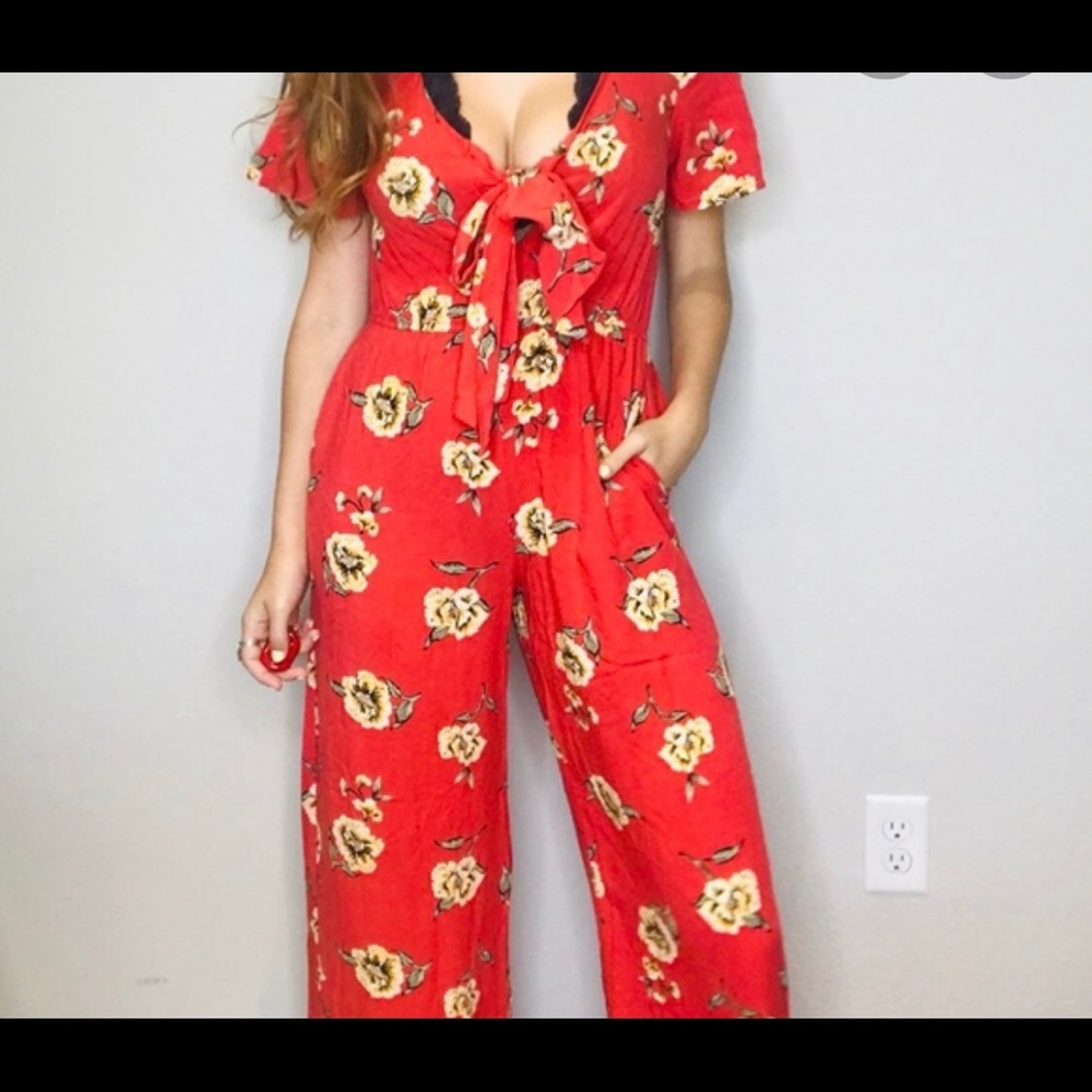 Band of Gypsies red jumpsuit